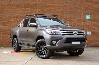 TOYOTA HILUX N80 4WD CYCLONE SATIN BLACK MILLED 